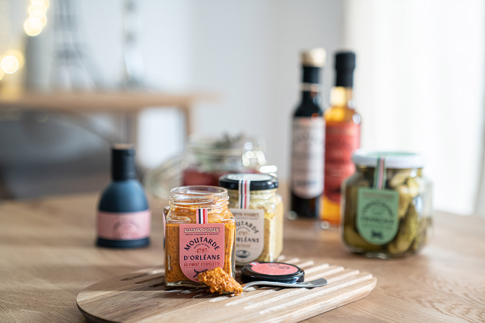 French fine food - Apricot & Honey - mustard